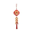 thumbnail image 3 of Abbraccia Chinese New Year Hanging Decoration Charm Tassel Pendant Red Spring Festival Decor Traditional for Door Party Supplies Office C, 3 of 10