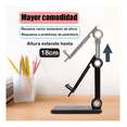 thumbnail image 5 of Soporte De Escritorio Para Celular Plegable y Ajustable Malubero Negro, 5 of 5