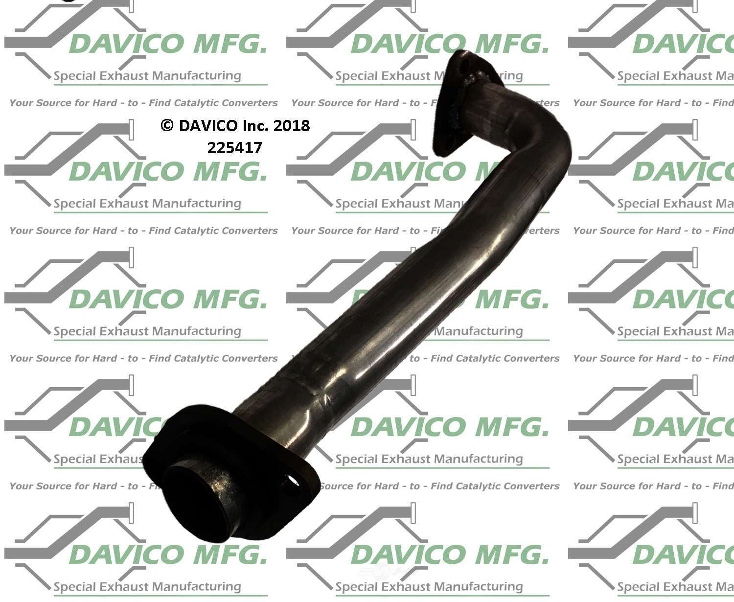 Davico Mfg 225417 Exact-Fit Exhaust Pipe