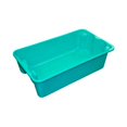 thumbnail image 2 of Molded Fiberglass Nest and Stack Tote 780208-5170 - 17-7/8" x10"-5/8" x 5",Green, Lot of 10, 2 of 3