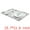 Black/White, variant on Unique Bargains Elegant Quick Dry Dish Drying Mats for Dishes Lotus