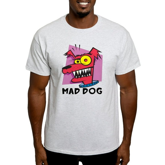 CafePress - Mad Dog Light T Shirt - Men's Classic Graphic T-Shirt