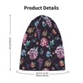 thumbnail image 4 of Rocae Roses Flowers for Kids Winter Beanies Weather Hats Boys Girls, 4 of 7