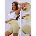 thumbnail image 3 of DARING DIVA Women's Flatten Tummy Shapewear Panties High Waist Thigh Slimmer Beige X-Small, 3 of 6