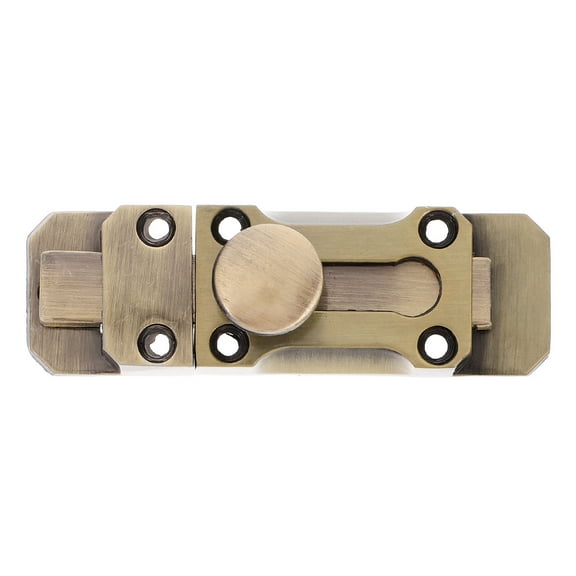Heavy Duty Zinc Alloy Door Latch for French Bathroom and Patio Doors Sliding Door Security Locks 1 Set