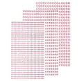 thumbnail image 1 of Uxcell Rhinestone Stickers Self Adhesive Rhinestones Gems Glitter Sticker Light Pink, 1 of 6