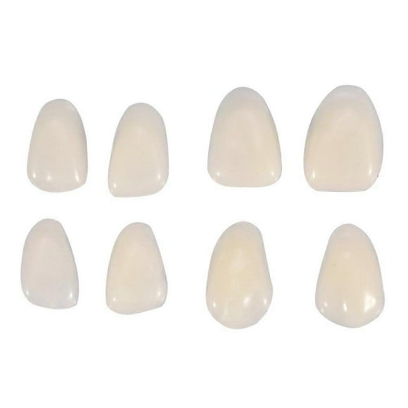 70 pcs/bag natural tooth veneers resin front upper temporary crown non-toxic harmless toothbrush for clean and healthy dental care