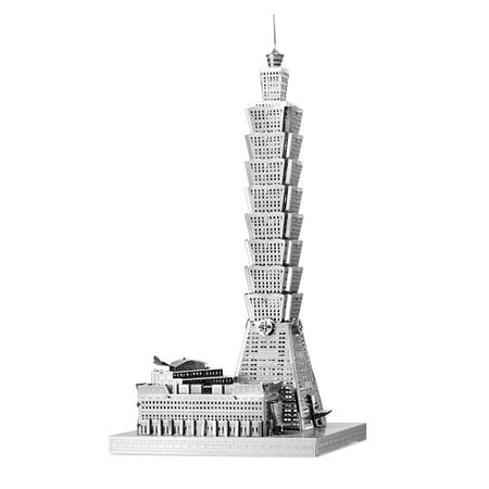 Fascinations ICONX Taipei 101 Building 3D Metal Model