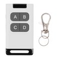 thumbnail image 1 of Interruptor de control remoto RF de 433 MHz para evitar interferencias, control remoto inalámbrico universal para iluminación, electrodomésticos, bricolaje, 4 teclas, 1 of 14