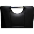 thumbnail image 3 of Best Master Beverly Faux Leather Upholstered Side Chair - Black (Set of 2), 3 of 3