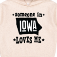 thumbnail image 3 of Inktastic Someone in Iowa Loves Me Souvenir Toddler Hoodie, 3 of 4