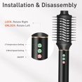 thumbnail image 6 of 5 in 1 Professional Hair Dryer Brush & Multi-Styler with 110,000 RPM,Ionic Blow Dryer Brush Set for Curling,Straightening,Volumizing, Drying,Auto Wrap Curls Hot Air Styler,Black, 6 of 6