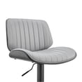 thumbnail image 2 of Asiento acolchado giratorio ajustable Benzara BM248222 de Benzara, 2 of 6
