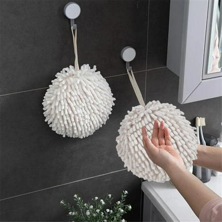

Riforla 2pcs Circular Absorbent Reusable Easy to Clean Dishwasher Cleaning Wipe Hanging Towel Dishcloth Kitchen Bathroom Absorbent Towel Towel Towel 18cm B_002 One Size