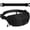 Black, variant on WATERFLY 2.5L Unisex Anti-Theft RFID Blocking Fanny Pack Waist Bag Travel Hiking,Black