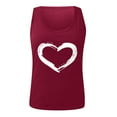 thumbnail image 4 of ibuvkizy Tank Tops for Women 2025 Cute Summer Tops for Women,Women's Sleeveless Round Neck Fashion Comfortable Casual Printed Vest Tops Blouse, 4 of 6