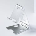 thumbnail image 2 of Soporte de tableta de teléfono de aleación de aluminio Soporte de soporte de soporte móvil antideslizante universal de escritorio Reemplazo para iPhone kenally PJ7730-02, 2 of 2