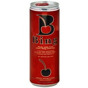 Petey's Bing Cherry Energy Drink, 12 oz (Pack of 24)