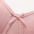 thumbnail image 4 of Hduncf Bras for Women No Underwire Soft Breathable Seamless Push Up Bralettes Full Coverage Wireless Tshirt Brassiere Pink 38, 4 of 8