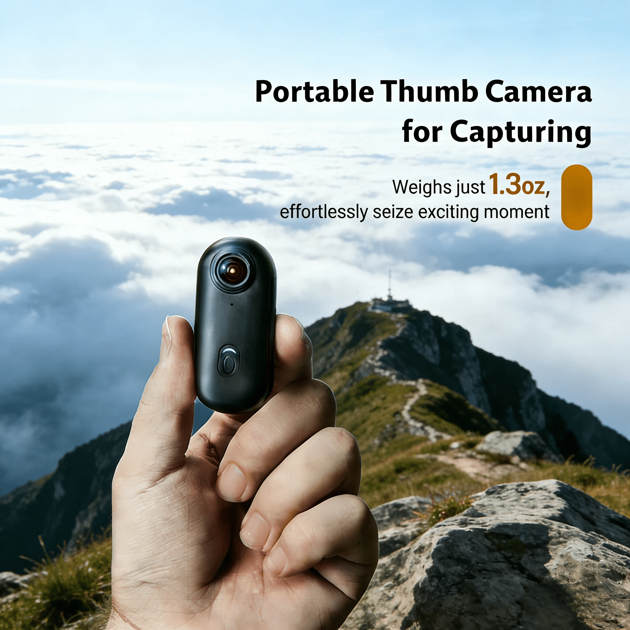 4K Mini WiFi Action Camera, 128GB, Waterproof Video Recorder, Magnetic, Helmet Mount, Sport DV, Black