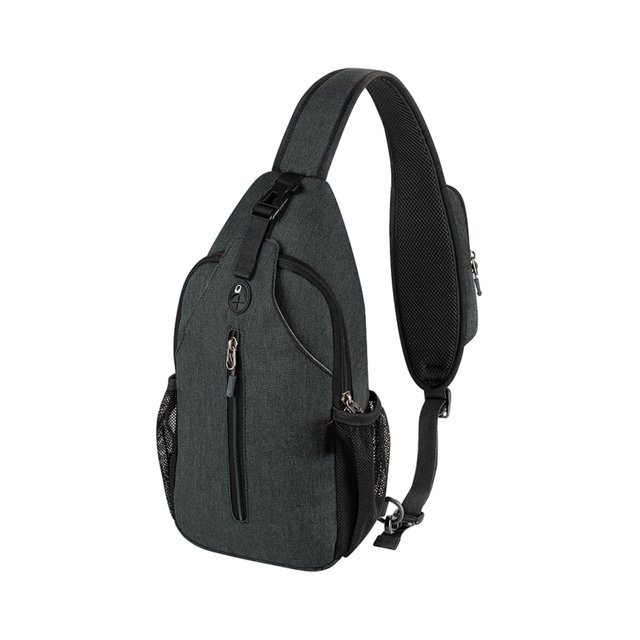 Guardurnaity Bolso bandolera Mano de obra meticulosa Adecuado para varias ocasiones Riñonera impermeable Bolso cruzado informal Bolsas de mensajero y de hombro negro