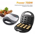 thumbnail image 3 of Walnut 12 Walnut   Maker Non Stick Double Sided Heating Electric Oreshki  Maker US Plug 110V, 3 of 8
