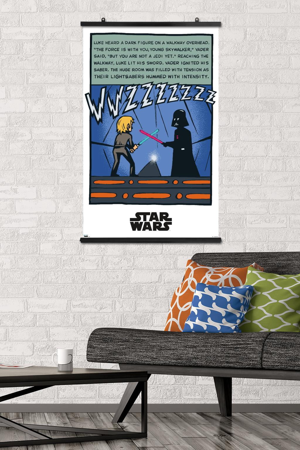 Star Wars: Return of the Jedi - Dual Panel Wall Poster, 22.375" x 34"