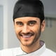 thumbnail image 2 of RomaMX 4 unids chef sombreros camarero uniforme gorras panadería bbq parrilla sombreros restaurante cocinero sombreros, 2 of 7