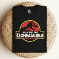 thumbnail image 2 of Billy And The Cloneasaurus T-Shirt, 2 of 5