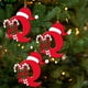 thumbnail image 4 of Colgante de árbol de Navidad de acrílico 2D con letras | Juego de 26 adornos con iniciales del alfabeto para decoración navideña, 4 of 6