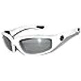 thumbnail image 3 of Choppers Night Driving Riding Padded Motorcycle Glasses 011 Black Frame with Yellow Lenses (White - Smoke Lens), Medium, 3 of 4