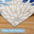 thumbnail image 6 of Tzou Floral Modern Area Rug for Bedroom Living Room Kitchen, Anti-Slip, Non-Shedding, 6 of 8