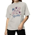 thumbnail image 2 of Sparkle Stars Women's T-shirt, 2 of 3