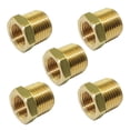 thumbnail image 1 of Adaptador reductor NPT de 1/4 "x 1/8", casquillo hexagonal de latón, accesorio reductor de tubería, 5 uds., 1 of 5