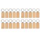 thumbnail image 1 of 20Pcs Wood Engraving Blanks Rectangle Blank Wooden Key Chain Wood Blanks for Keychains (Width:1.22 I, 1 of 5