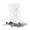 White, variant on Functional Candle Wick Kit for DIY Pillar Candle Making with Waxed Wicks Metal Sustainers Centering Devices and Assorted Lengths for Crafts and Use