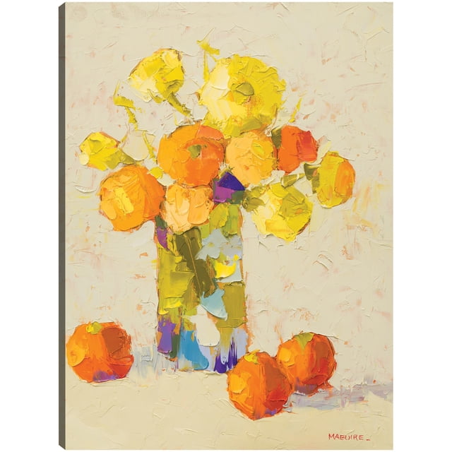 amarillos y naranjas