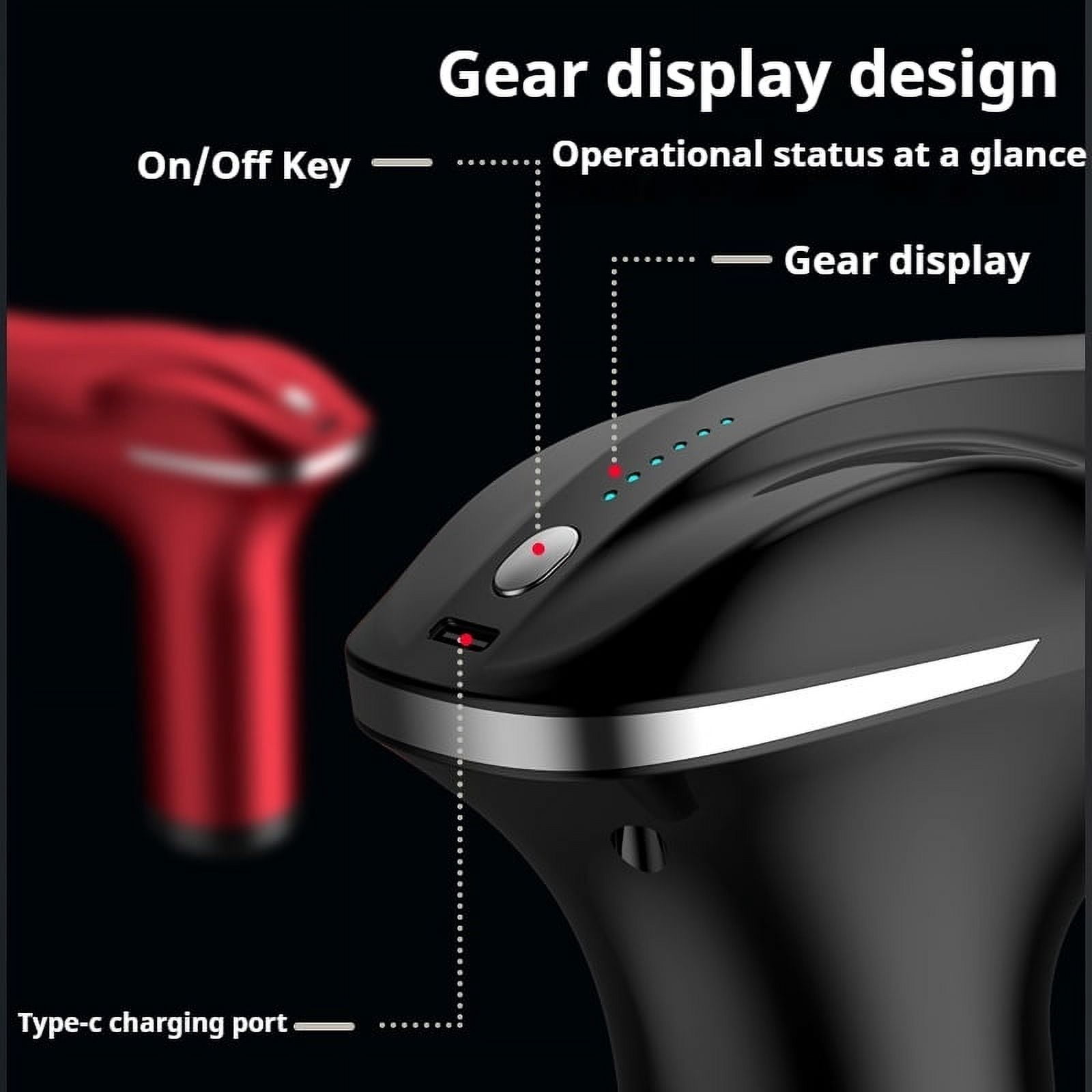 Double head massage gun, all-around deep muscle relaxant, electric neck film gun, fitness professional intelligent mini vibration impact gun, low noise, fine sound, and multi level adjustment