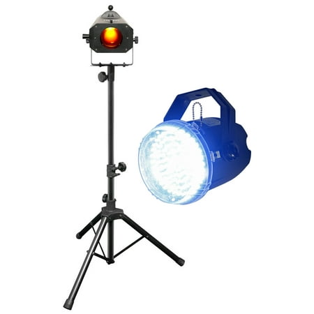 Chauvet DJ LED Followspot 75ST DMX/Manual 7 Color Focused Light w/Stand+Strobe