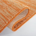 thumbnail image 6 of SAFAVIEH Vision Adrasteia Overdyed Solid Area Rug, Orange, 3' x 3' Round - Modern Design, Orange, Non-Shedding & Easy Cleaning, Ideal for Living Room, Bedroom, Dining Space, 6 of 12
