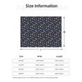 thumbnail image 5 of Gaeub Spaceships And Stars In Outer Space Printed Flannel Throw Blanket,Plush Throw,Fuzzy Bed Blanket for Bedding Sofa and Travel,Decorative Blanket-50"x40", 5 of 6