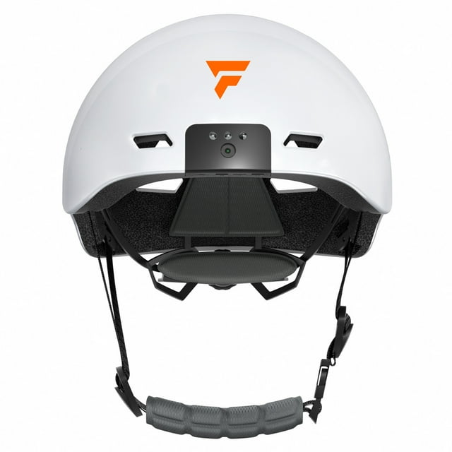 1080P Front Camera Smart Helmet Lightweight Motorcycle Helmet with Front Rear LED Light
