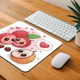 thumbnail image 4 of Kawaii Lychees And Hearts Mouse Pad Low Profile Gaming Mat, 4 of 7