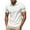 White(2025), variant on Yiliang Mens Muscle Fit Waffle Polo Ventilated Neutral Tones Top Rugged Style T Shirt Antistick Cool Touch Top