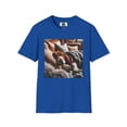thumbnail image 2 of Basset Hounds "Sleepytime" Unisex Softstyle T-Shirt, 2 of 10