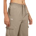thumbnail image 4 of Women's Under Armour Rival Woven Cargo Pants Color: Camel Size: SMALL, 4 of 4