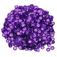thumbnail image 1 of Uxcell Lentejuelas Sueltas 0.24" Lentejuelas Láser 2400Pcs Lentejuelas de Taza para Manualidades de Joyería Costura Púrpura Profundo, 1 of 5