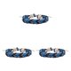 thumbnail image 2 of Brazalete de amistad ajustable Jumpingount con ondas étnicas multicolor, 2 of 6