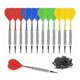thumbnail image 1 of Dart Set With 100 Extra Soft Tips,safety Soft Darts(red,yellow,blue,green)(12pcs), 1 of 5