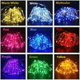 thumbnail image 6 of Copper Wire String Lights USB Powered LED Fairy Lights 8 Modes with Timer Remote Control for Home Bedroom Birthday Party Wedding Christmas Festival Decor (65.6ft 200leds, Blue), 6 of 8